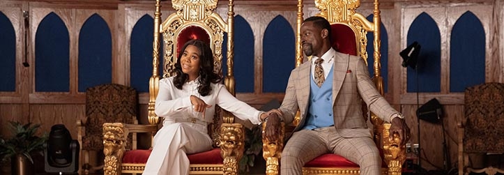 Exclusive Interview: Regina Hall, Sterling K. Brown and Adamma and Adanne Ebo of Honk For Jesus Save Your Soul image