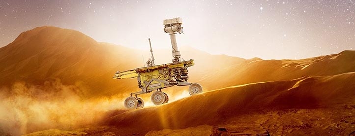 GOOD NIGHT OPPY is a family-friendly documentary about a robot rover that survived on Mars for years longer than anyone expected. image