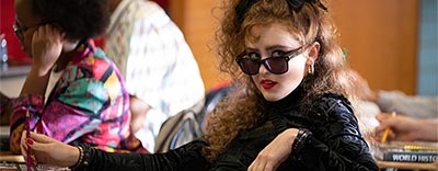 We Talk to Kathryn Newton and Cole Sprouse of Lisa Frankenstein image